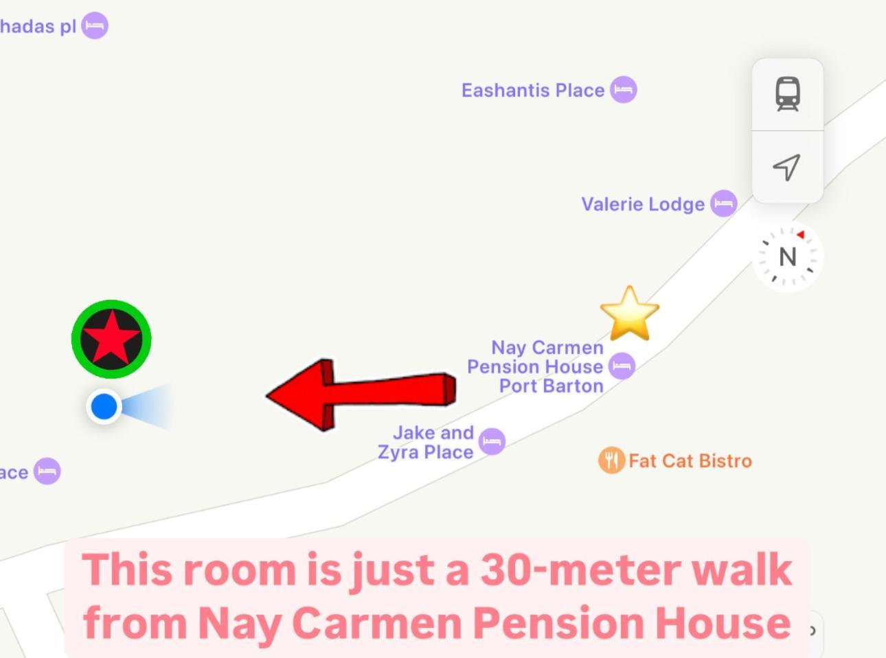 Nay Carmen Pension House Port Barton Itaytay ภายนอก รูปภาพ